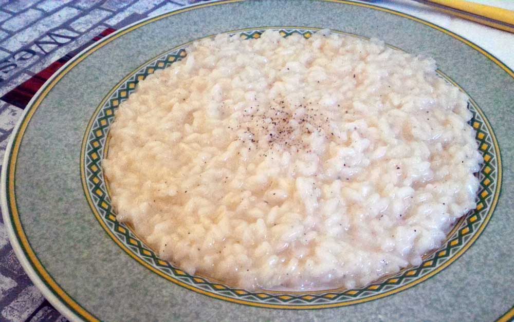 Risotto cacio e pepe una variante della tradizione romana BurroFuso