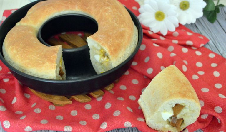 Casatiello napoletano con la ricetta originale Casatiello napoletano con la ricetta originale