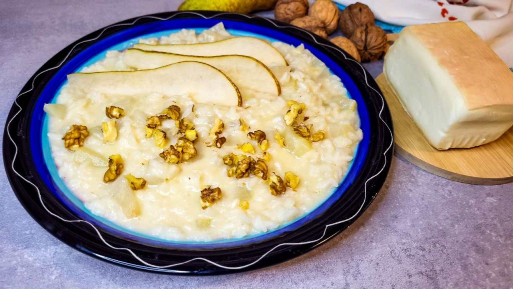 Risotto Con Pere E Taleggio Burrofuso