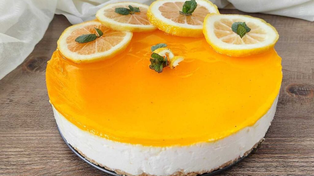 Cheesecake Al Limone Senza Cottura Facile E Fresca Burrofuso